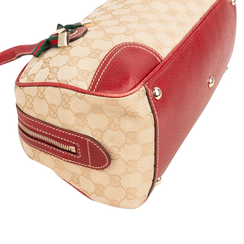 Gucci Monogram GG Canvas Princy East West Shoulder Bag