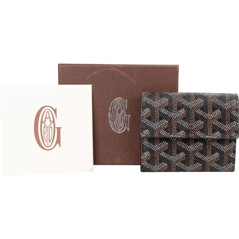 Goyard Goyardine Monogram Marigny Mini Wallet