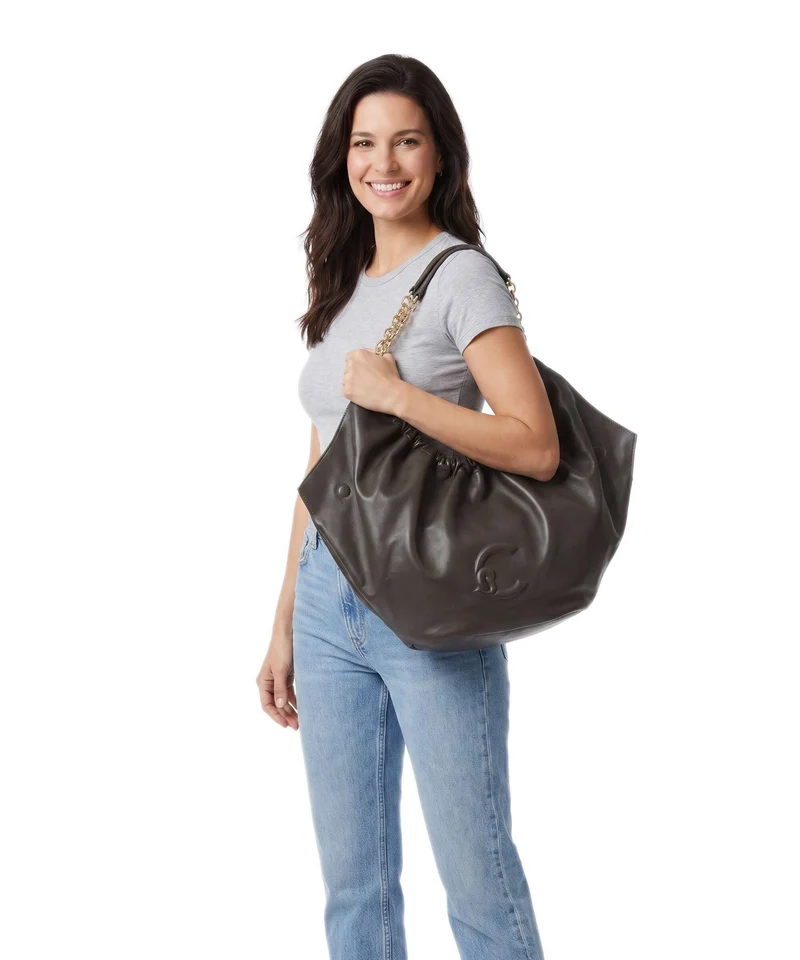 Coccinelle Smash Beuteltasche fango