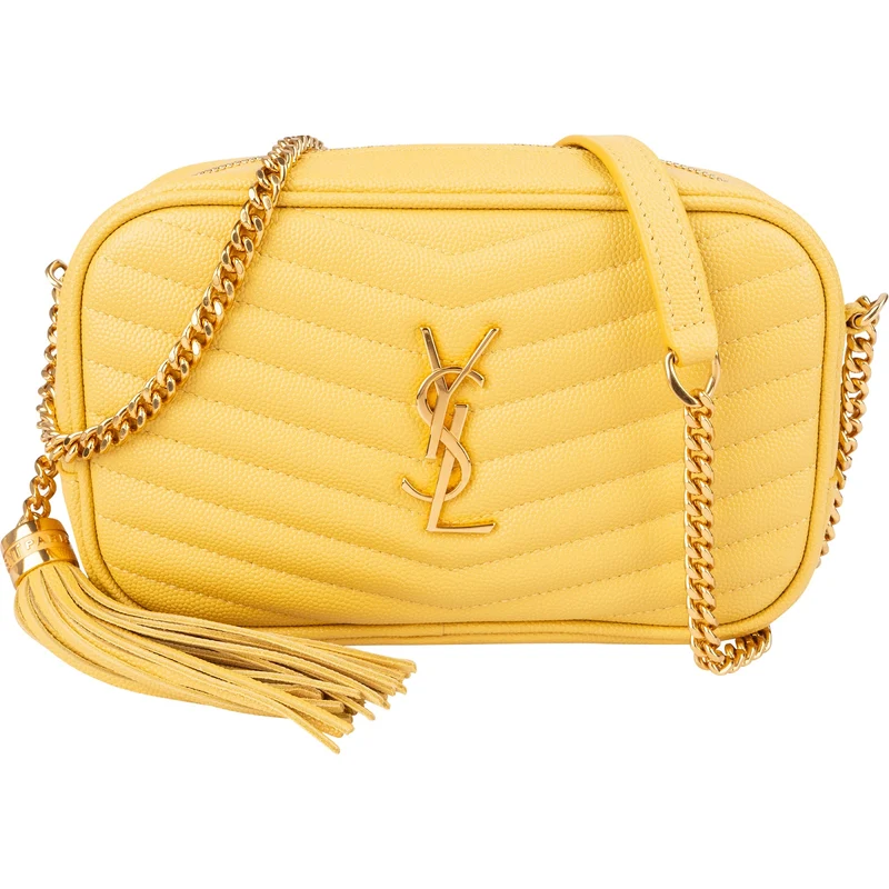 Yves Saint Laurent Quilted Leather Lou Camera Crossbody Bag