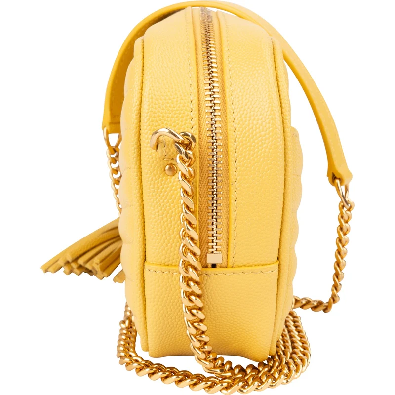 Yves Saint Laurent Quilted Leather Lou Camera Crossbody Bag