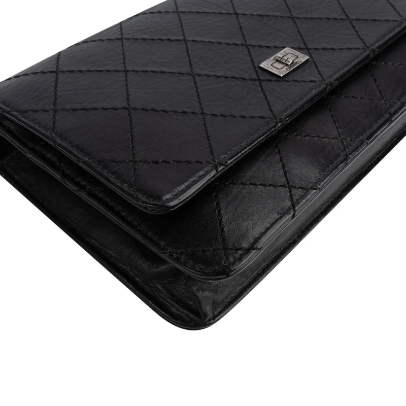 Chanel Stitching Calfskin Reissue 2.55 Wallet on Chain Crossbody Bag
