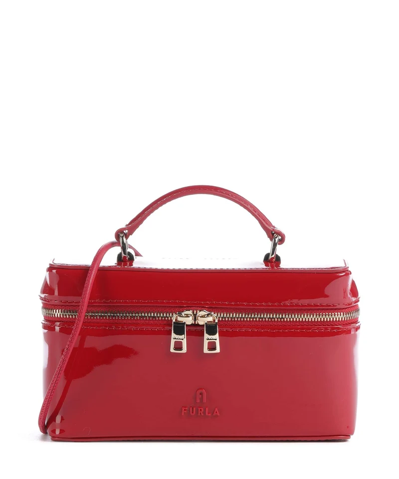 Furla Camelia Micro Umhängetasche rosso