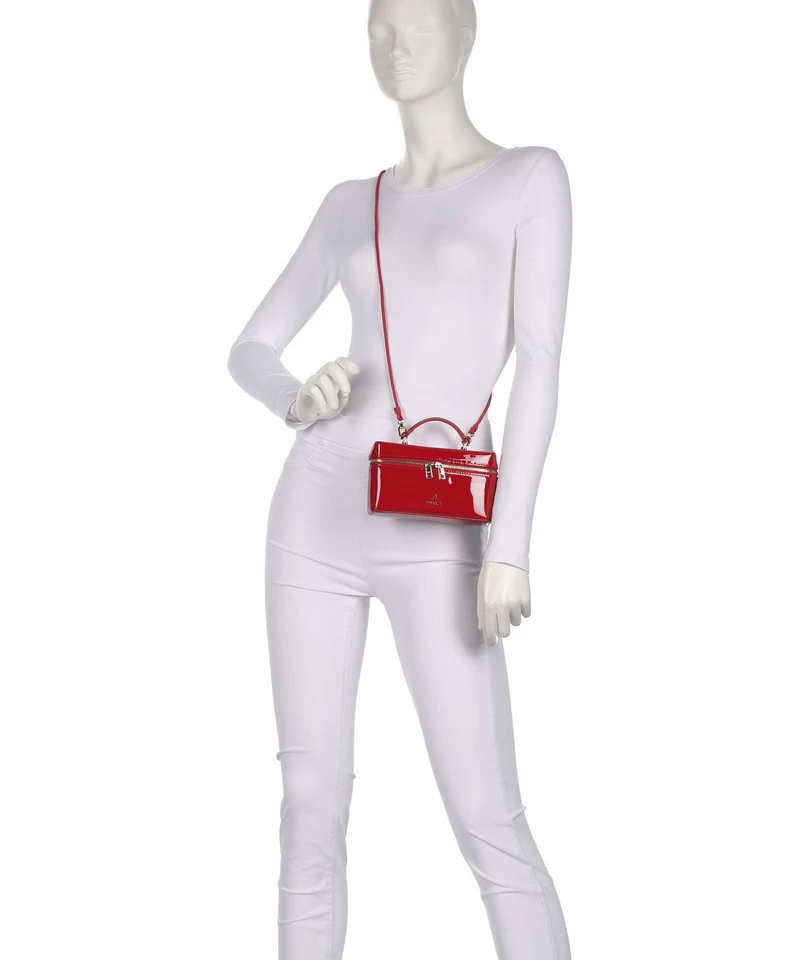 Furla Camelia Micro Umhängetasche rosso