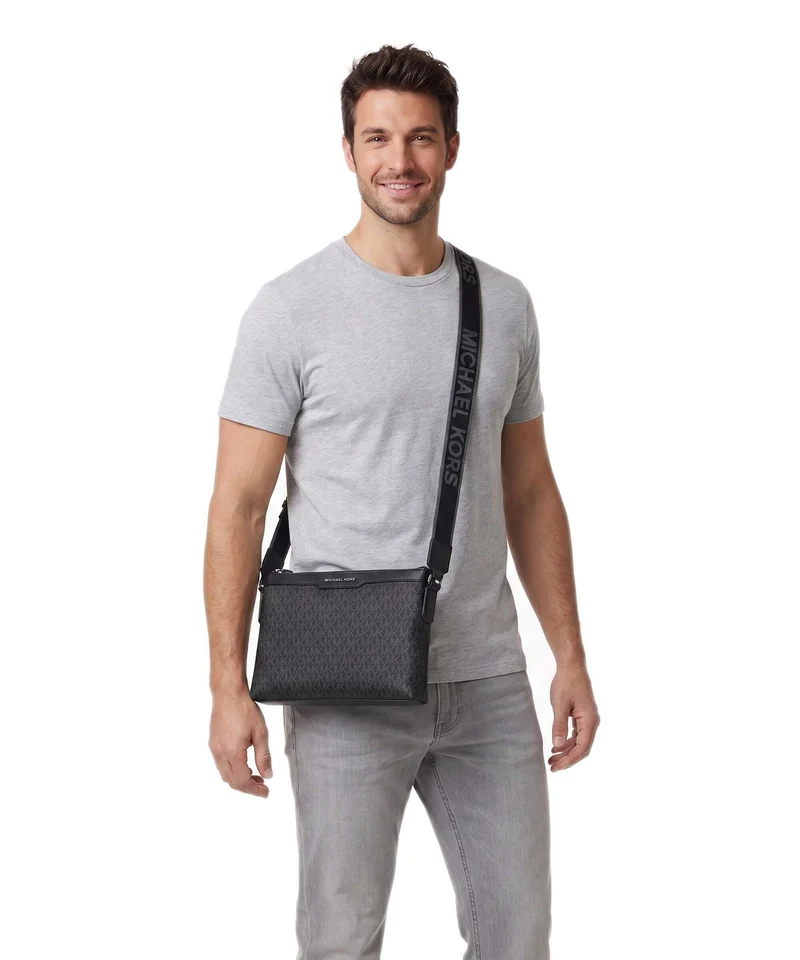 Michael Kors Hudson Umhängetasche black