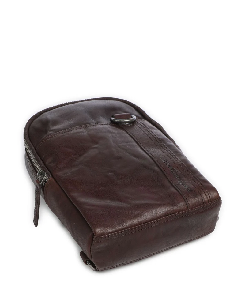 Spikes & Sparrow Bronco Washington Slingbag dark brown