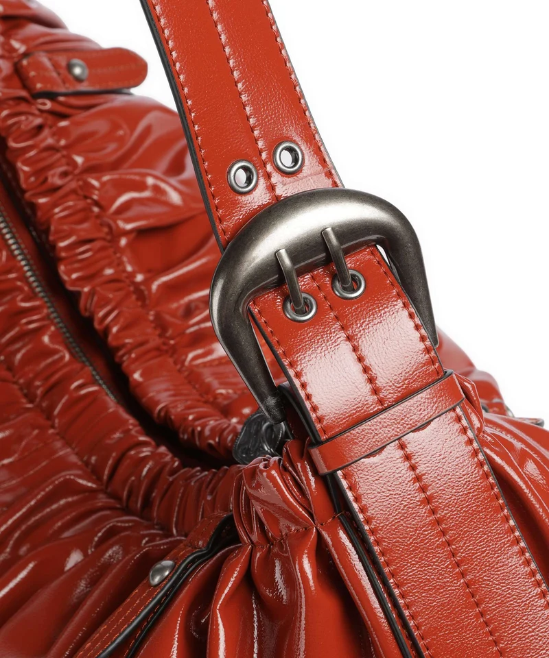 Liebeskind Faye Shiny L Beuteltasche red rock