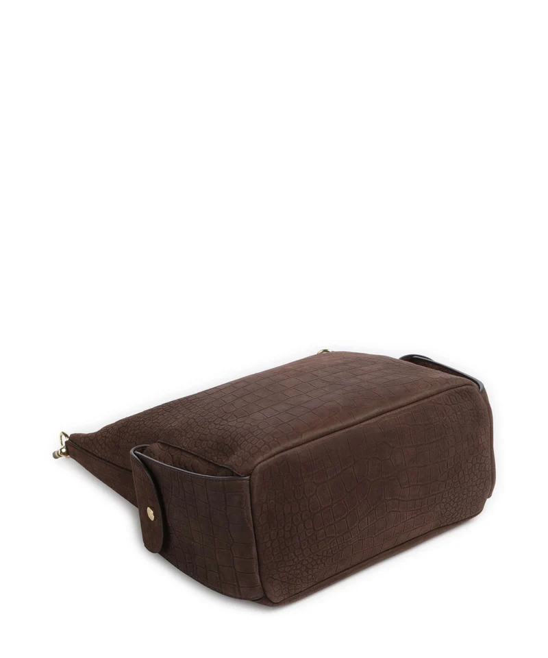 Lauren Ralph Lauren Blaike Large Beuteltasche chestnut brown