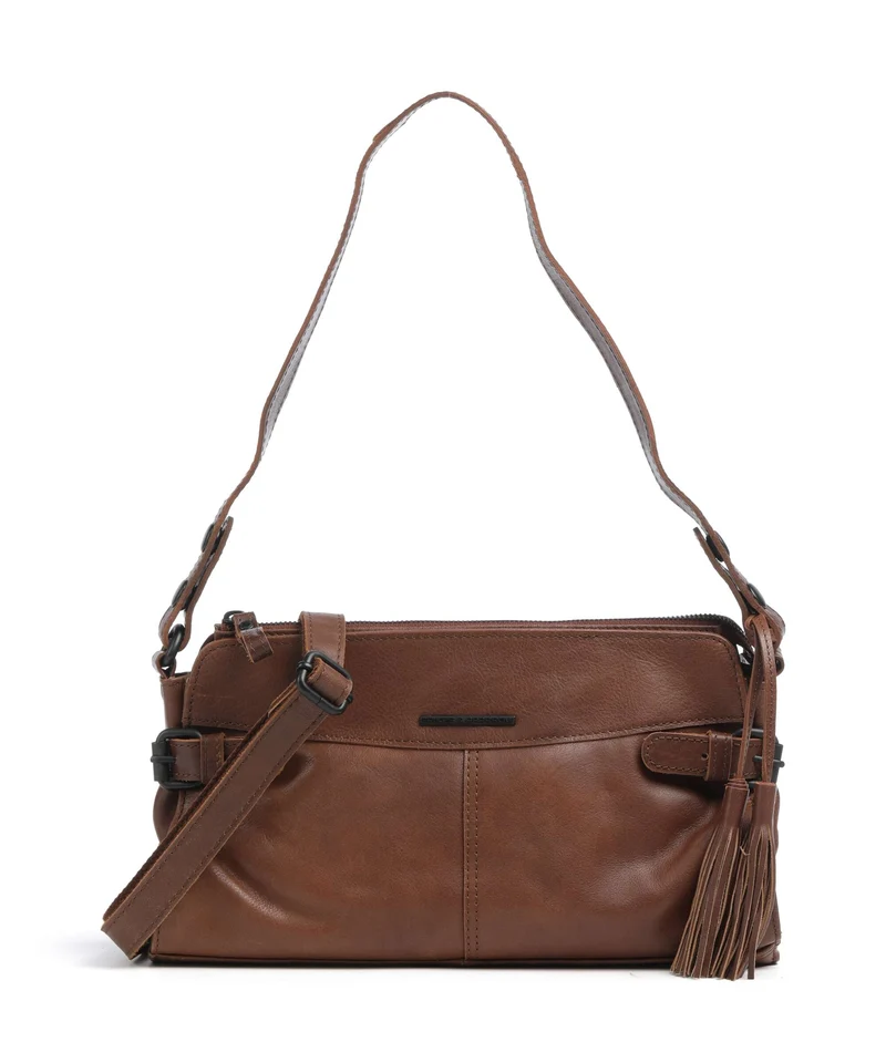 Spikes & Sparrow Hudson Madelon Schultertasche brandy