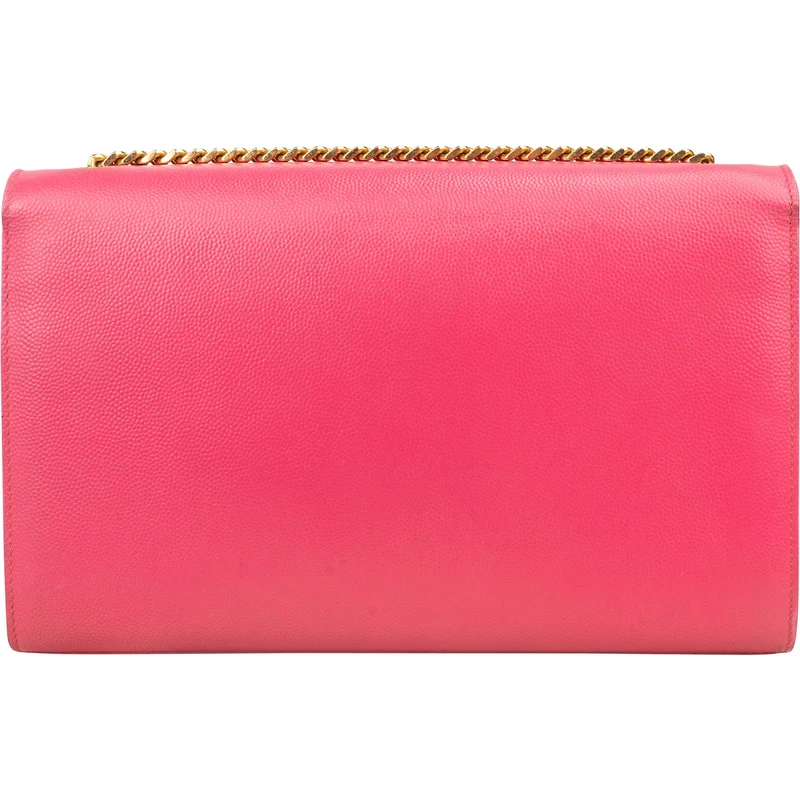 Saint Laurent Grain De Poudre Leather Kate Chain Crossbody Bag