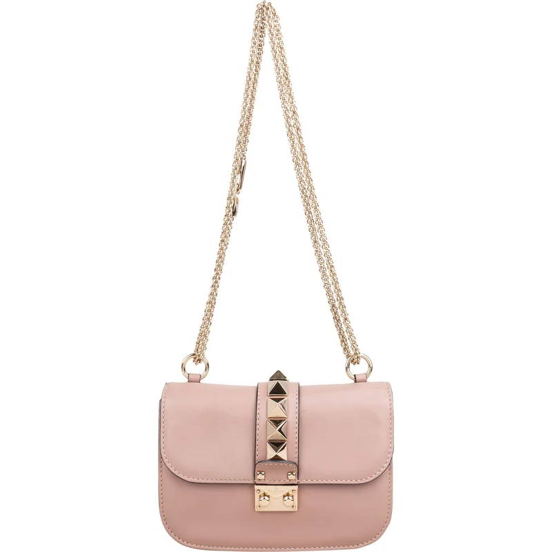 Valentino Garavani Calfskin Rockstud Small Shoulder Crossbody Bag
