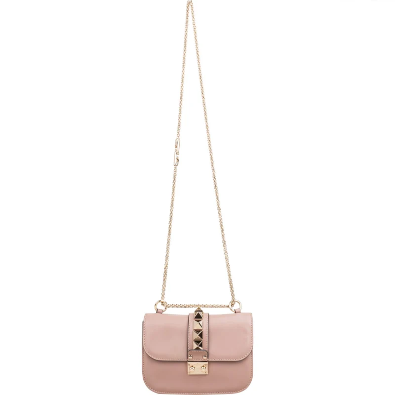 Valentino Garavani Calfskin Rockstud Small Shoulder Crossbody Bag