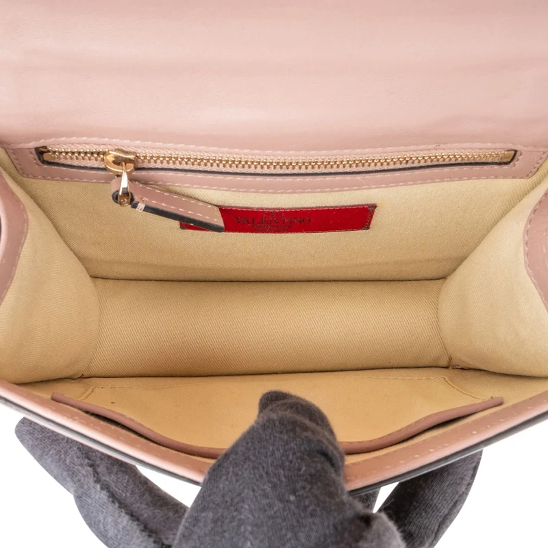 Valentino Garavani Calfskin Rockstud Small Shoulder Crossbody Bag