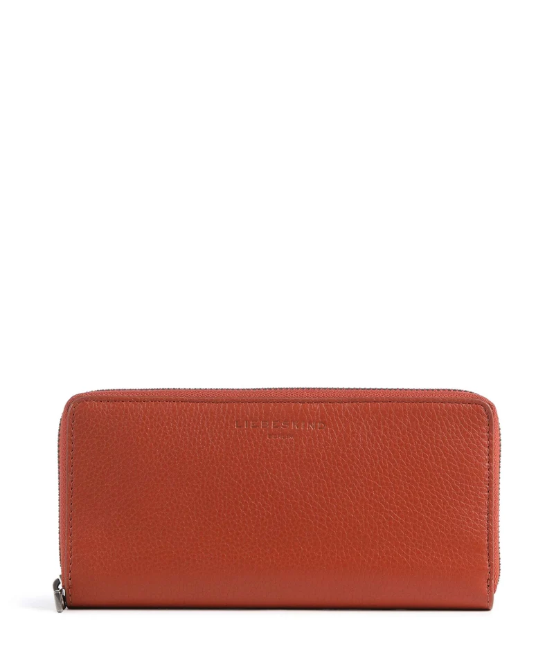 Liebeskind Gigi Small Pebble L Geldbörse red rock