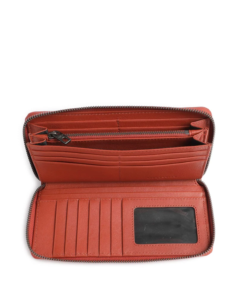 Liebeskind Gigi Small Pebble L Geldbörse red rock