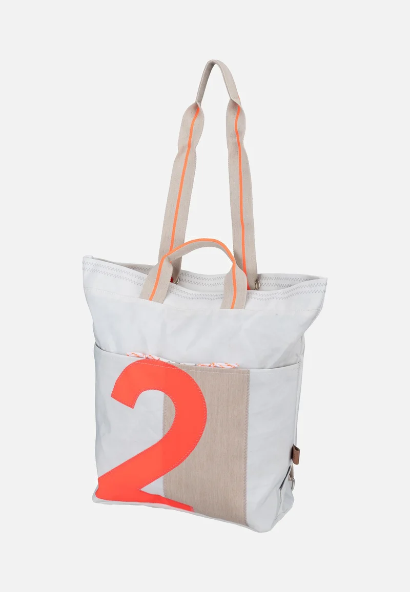 Kaje Weiss/Sand/Zahl Orange - Rucksack