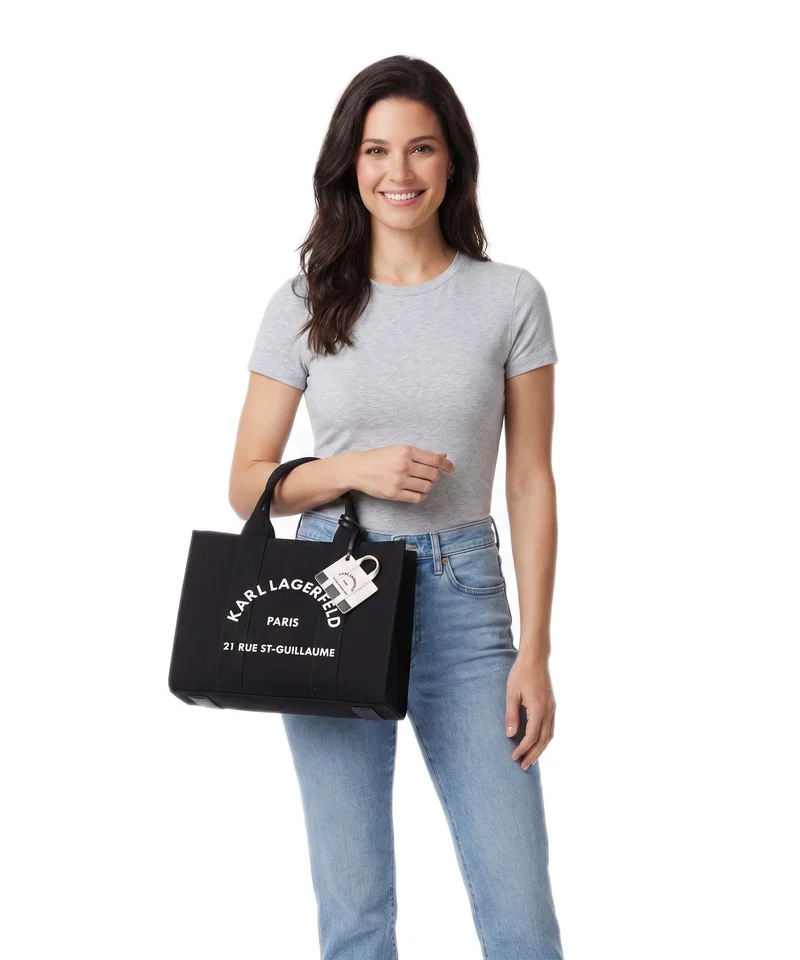 Karl Lagerfeld K/Rue St Guillaume Medium Handtasche black