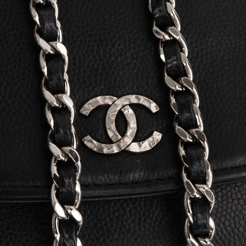 Chanel Caviar Leather CC Wallet on Chain Crossbody Bag