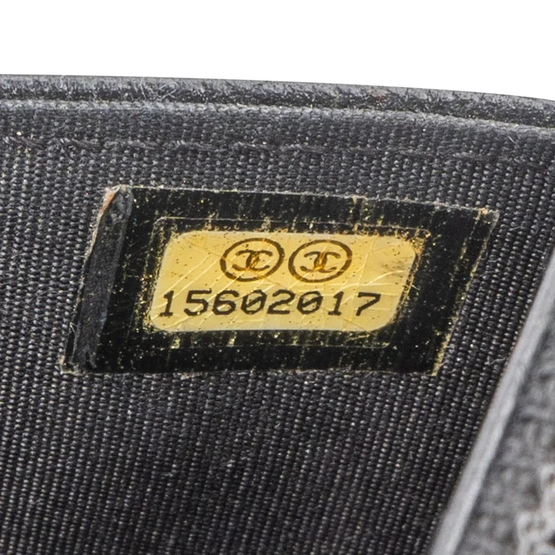 Chanel Caviar Leather CC Wallet on Chain Crossbody Bag