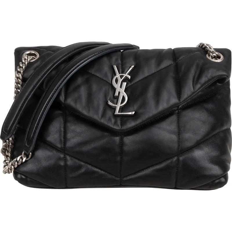 Saint Laurent Quilted Leather Loulou Puffer Crossbody Bag