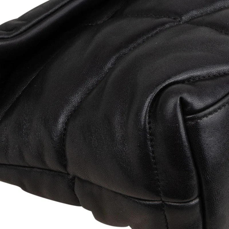 Saint Laurent Quilted Leather Loulou Puffer Crossbody Bag