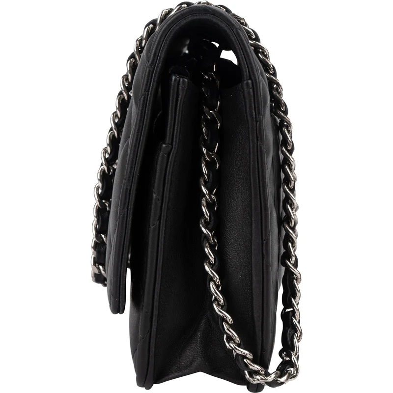 Chanel Quilted Lambskin Wallet on Chain Crossbody Bag