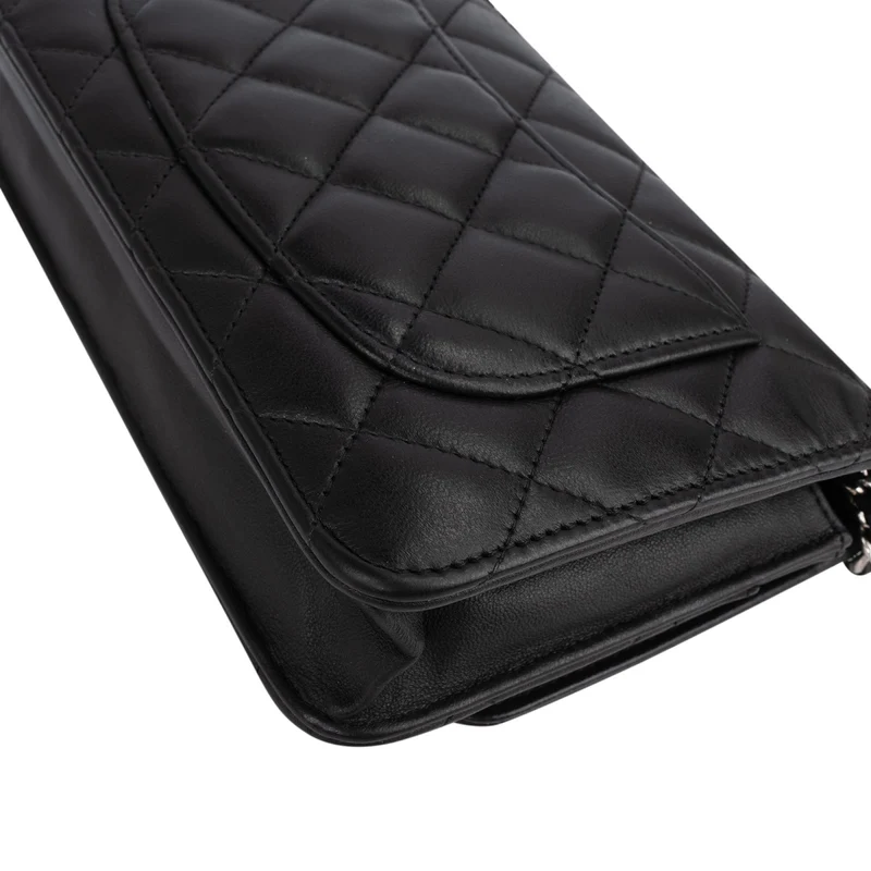 Chanel Quilted Lambskin Wallet on Chain Crossbody Bag