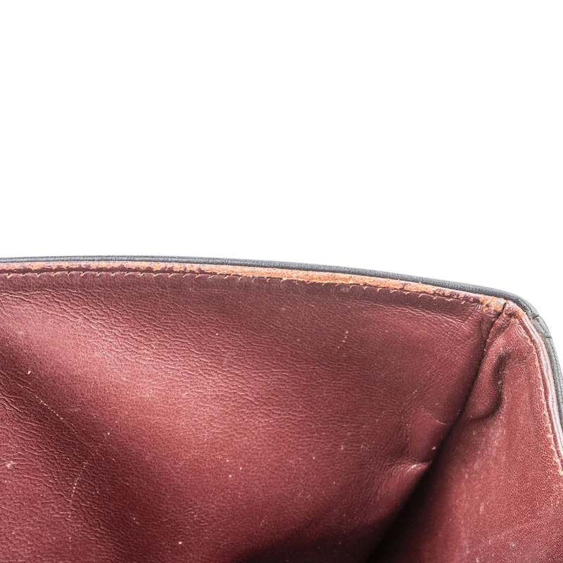 Chanel Quilted Lambskin Palladium Jumbo Double Flap Crossbody Bag