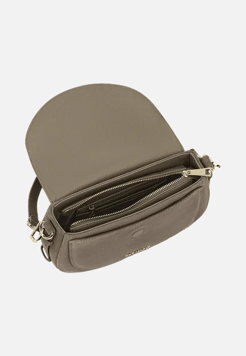 Big Sister Suede Mocha - Crossbody Bag