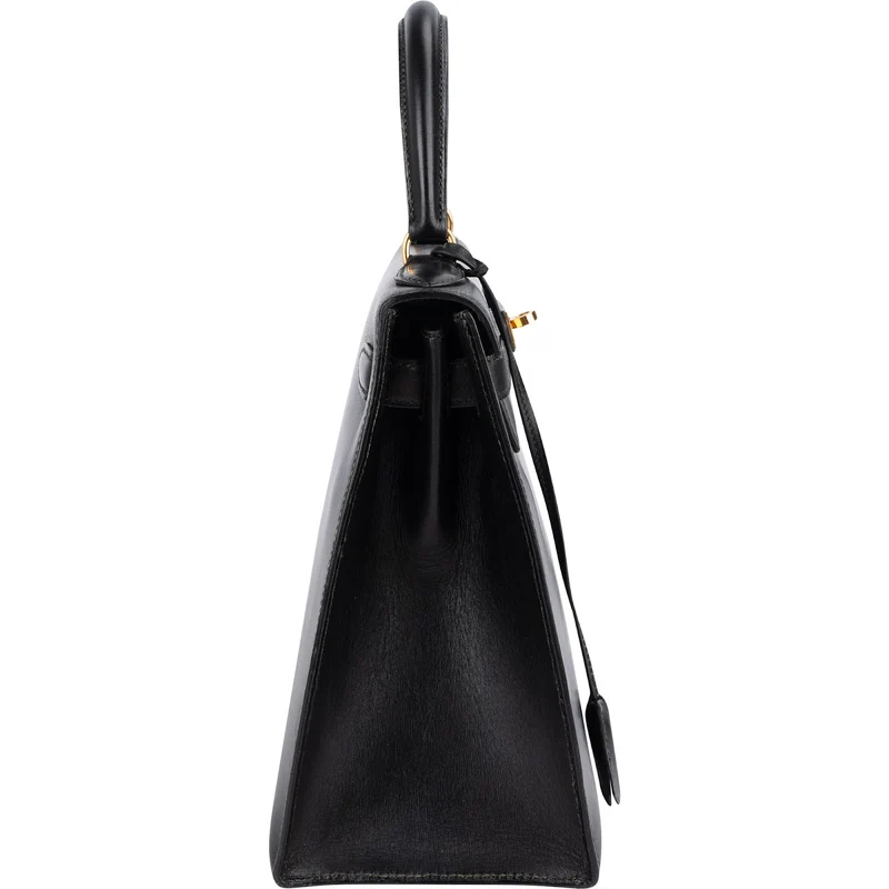 Hermès Box Calf Sellier Kelly 28 Handbag