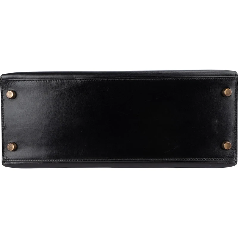 Hermès Box Calf Sellier Kelly 28 Handbag