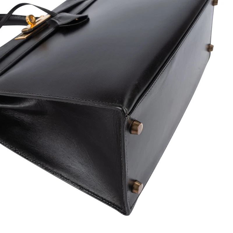 Hermès Box Calf Sellier Kelly 28 Handbag