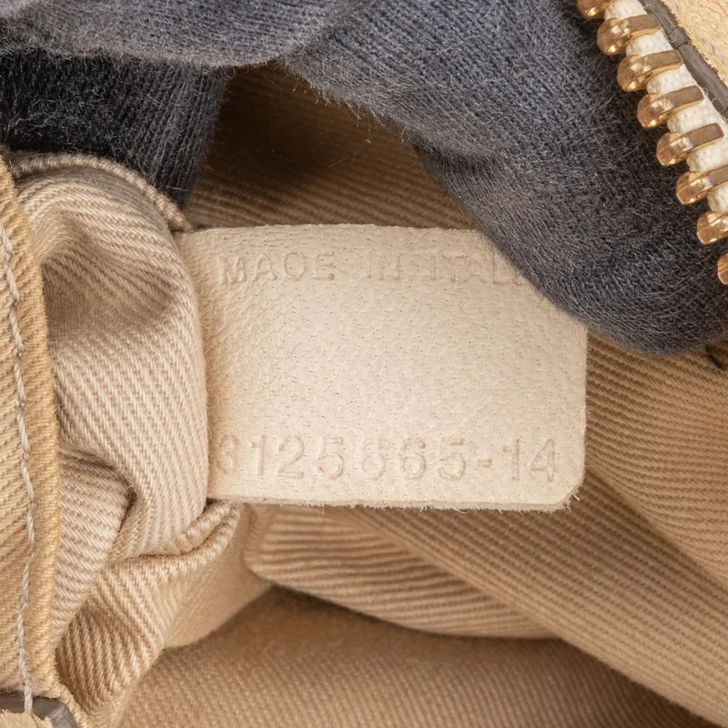 Chloé Smooth Leather Marcie Turnlock Handbag