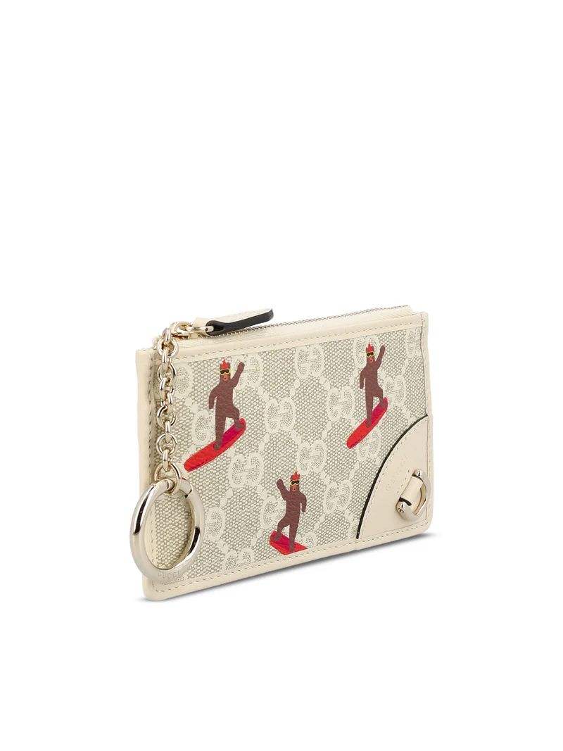 GUCCI Portachiavi GG stampato
