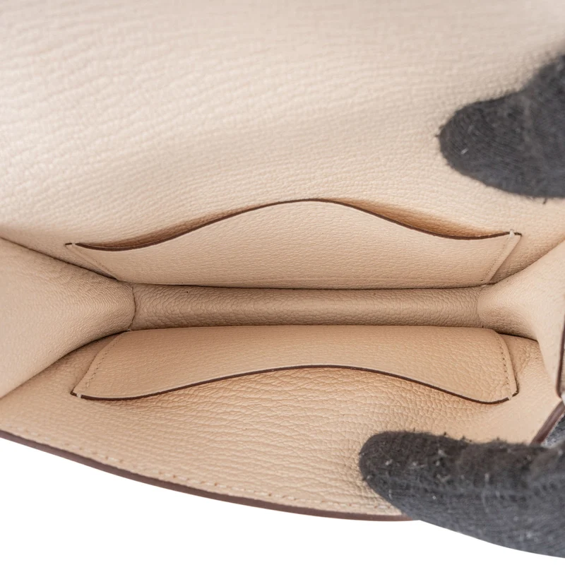 Hermès Mysore Leather Slim Roulis To Go Wallet