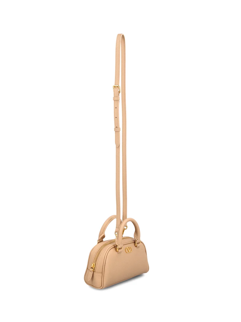 VALENTINO GARAVANI Mini Bauletto Vlogo Signature In Vitello