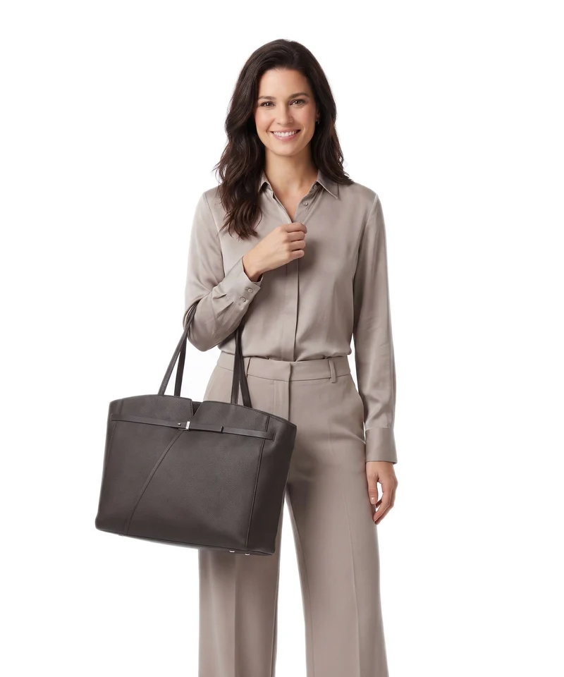 BOSS Revers Shopper dark brown