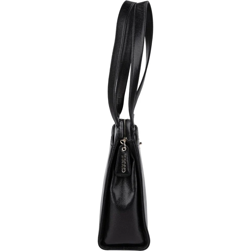 Chanel Caviar Leather Coco Mark Tote Shoulder Bag