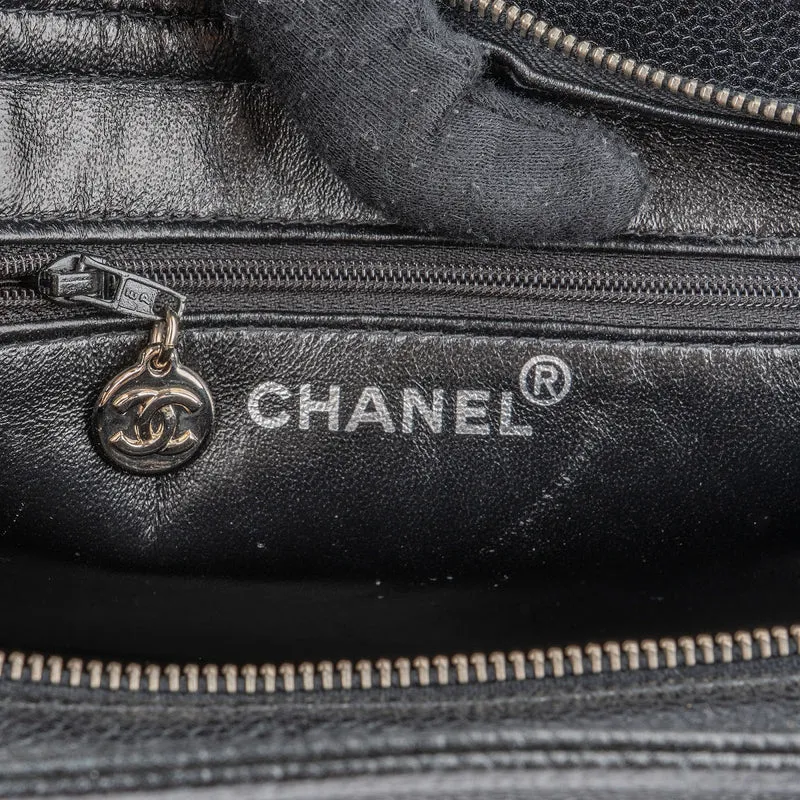 Chanel Caviar Leather Coco Mark Tote Shoulder Bag