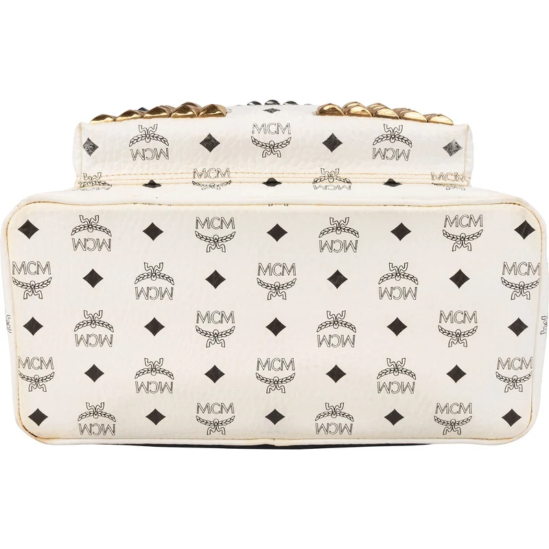 MCM Monogram Visetos Stark Studded Backpack