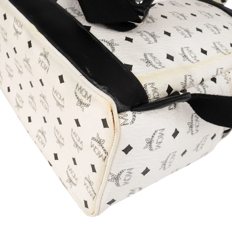 MCM Monogram Visetos Stark Studded Backpack