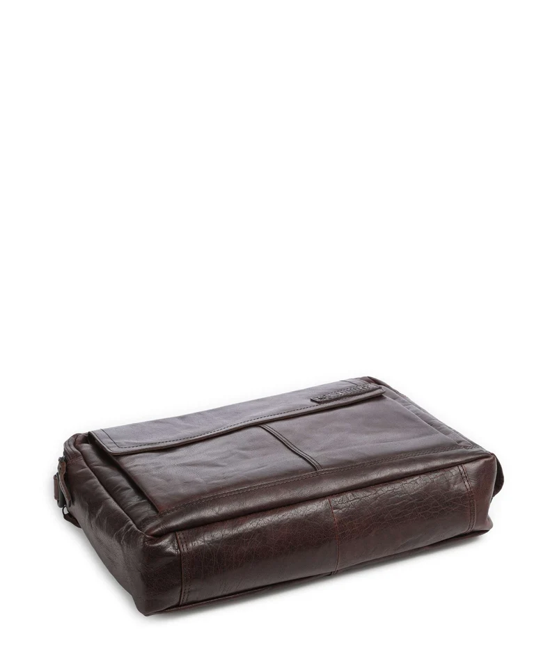Spikes & Sparrow Bronco Henry Aktentasche dark brown