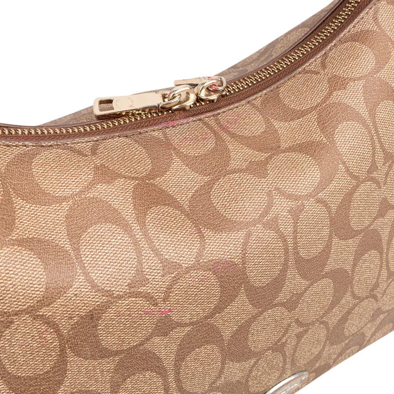 Coach Monogram Signature East West Celeste Hobo Handbag