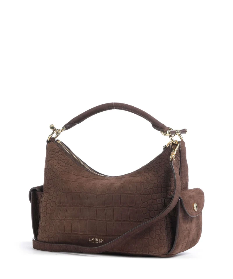 Lauren Ralph Lauren Blaike Small Beuteltasche chestnut brown