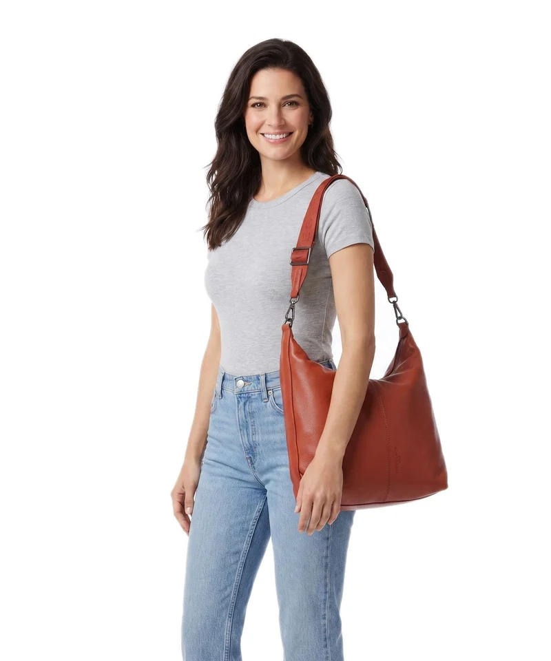 Liebeskind Paris Small Pebble M Beuteltasche red rock