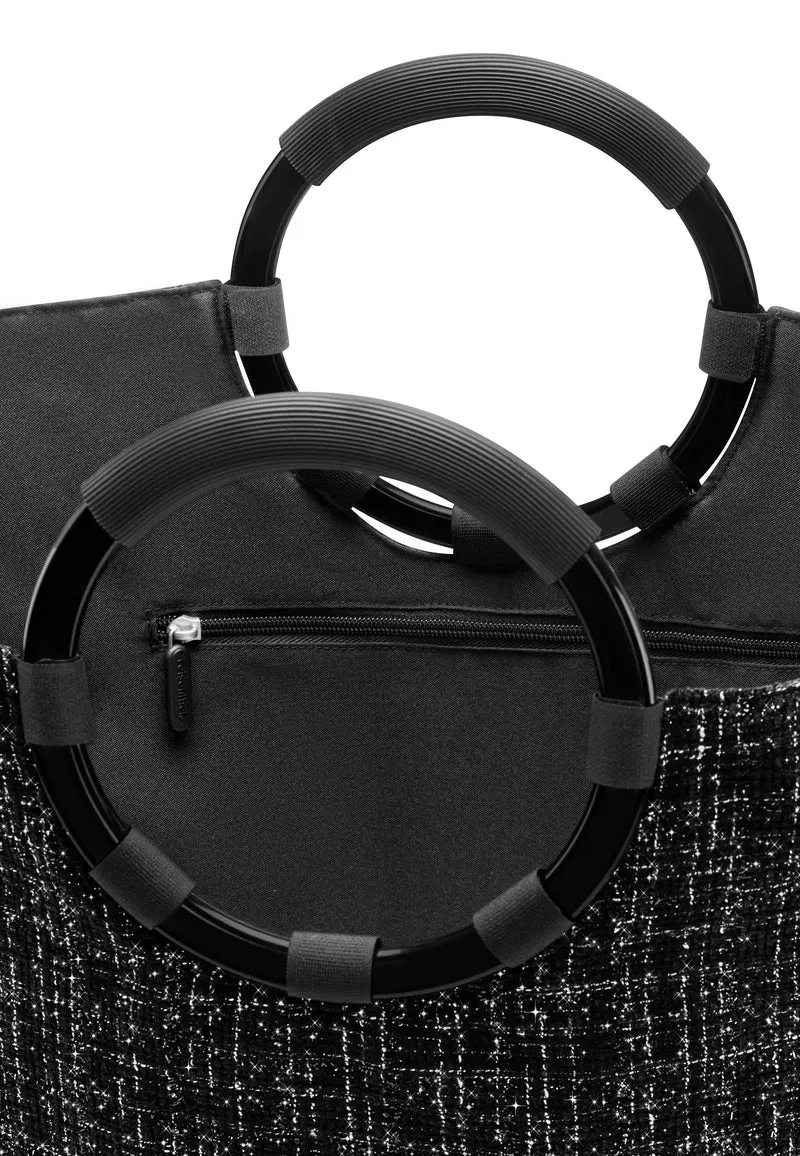 Loopbag Hobo Bouclé Black - Shopper