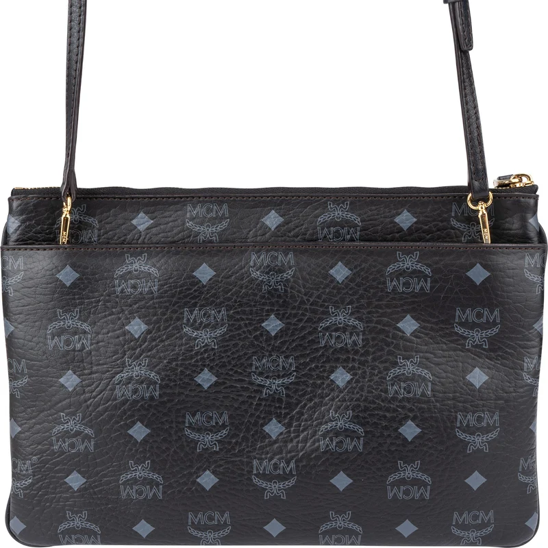 MCM Monogram Visetos Clutch Accessoires Crossbody Bag