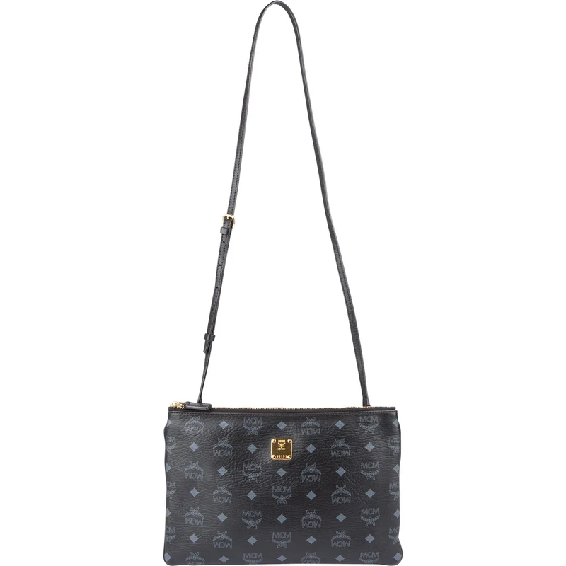 MCM Monogram Visetos Clutch Accessoires Crossbody Bag