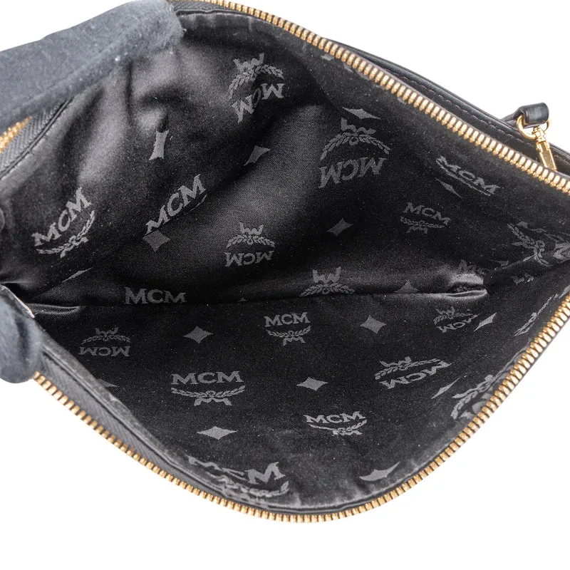 MCM Monogram Visetos Clutch Accessoires Crossbody Bag