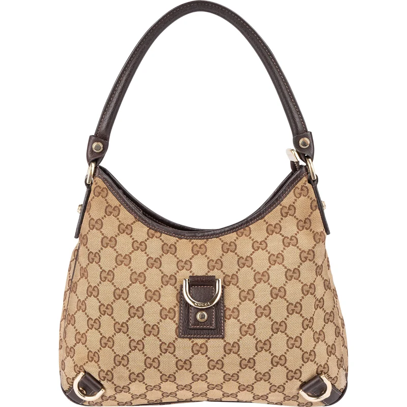 Gucci Monogram GG Canvas Abbey D-Ring Shoulder Bag